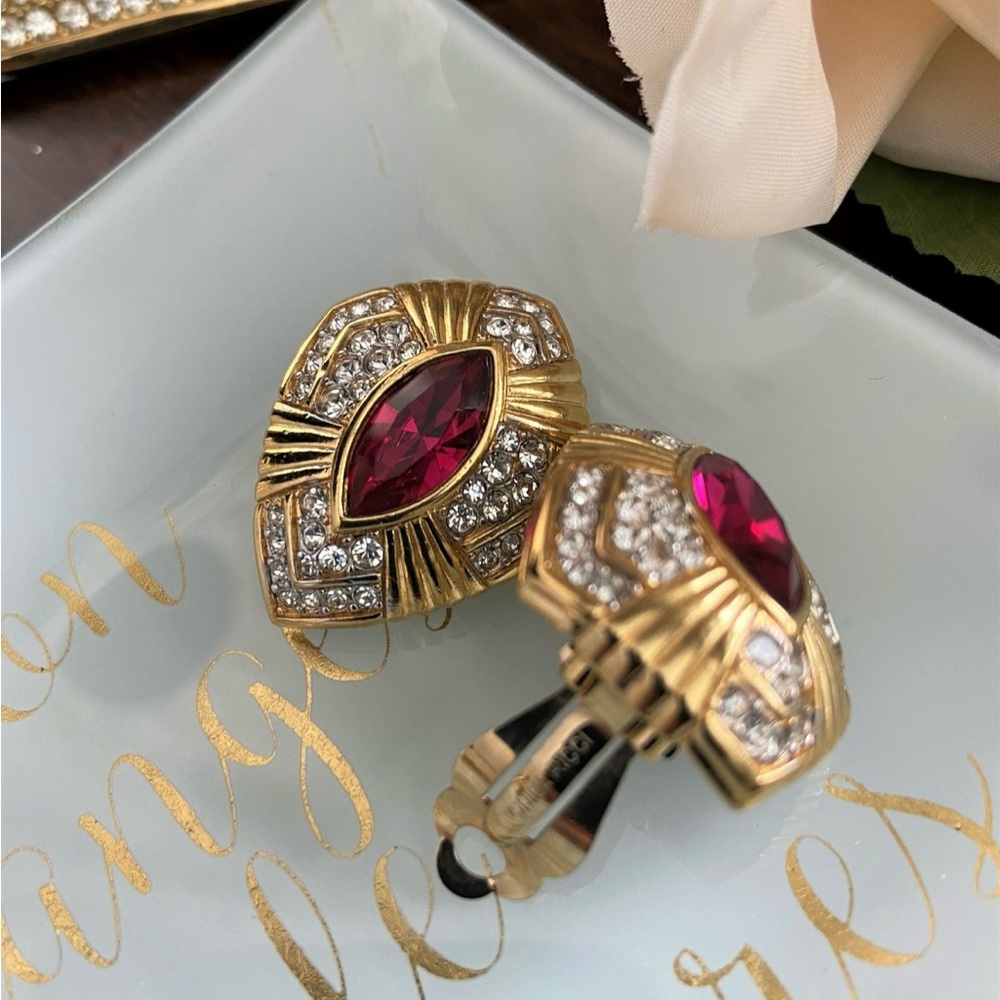 Nina Ricci Paris Showstopper Earrings